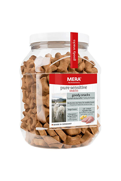 Mera Goody Snacks Biscuiți cu curcan și cartofi pentru câini adulți 600g
