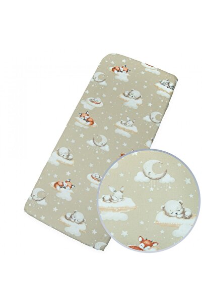Kersten Cearceaf cu banda elastica pentru pat copii Kerstin Sleepy Friends, d...