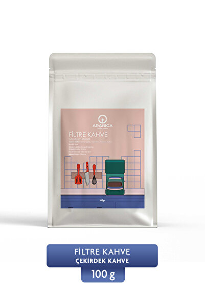 ARABICA COFFEE HOUSE Filter Coffee 100g – Whole Bean Coffee Freshly Roasted