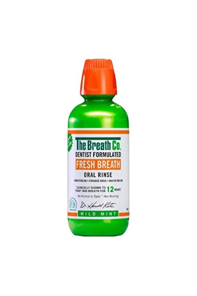 The Breath Co . Alcohol Free Mouthwash, Dentist Formulated Oral Rinse for 12 ...