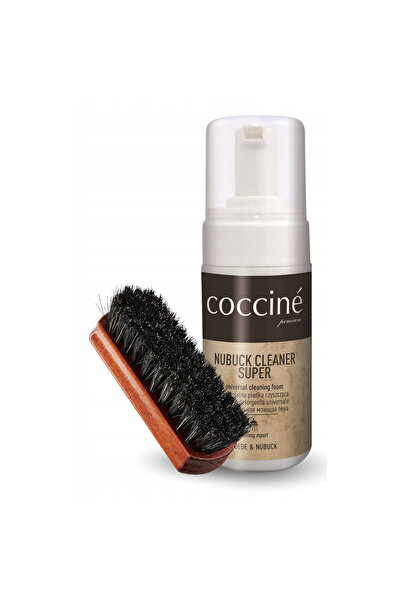 Coccine Set de curatare a incaltamintei, Coccine, Spuma de curatare din nubuc...