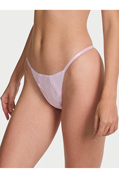 Victoria's Secret Esnek Pamuklu Fistolu V-String Külot