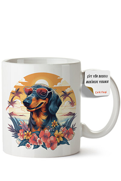 ET ERTAPASSAGE original creative designs Dog Design Printed Porcelain Mug (Do...