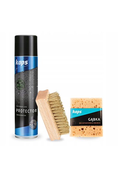 kaps Kit de curatare a incaltamintei, Kaps, protector fara PFC, 400 ml, buret...