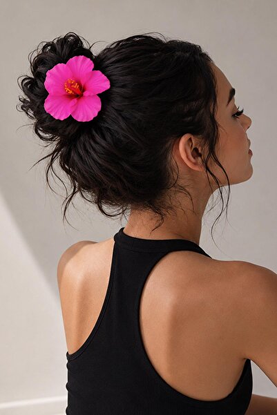 New Obsessions Tropical Flower Pens Hair Clip