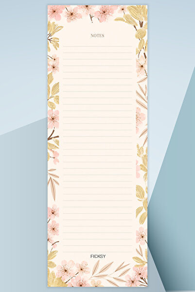 Ficksy To-Do List - 50 Sheets - 10.5*29.7 cm - to Do List - Checklist - Check...