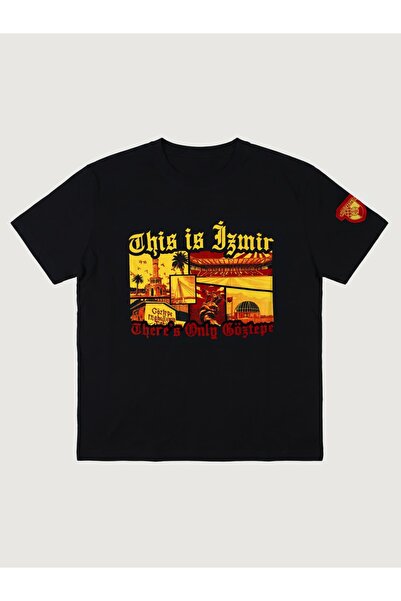GOZGOZ Göztepe This İs İzmir Siyah Tişört