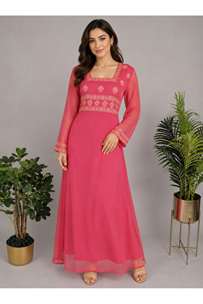 ASIAN Nayem Jalabiya Stylish Women's Jalabiya with Elegant Patterns Made from...