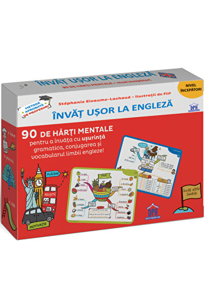 Editura DPH Learn English Easily (Beginner Level) - Mind Maps, Stéphanie Elea...