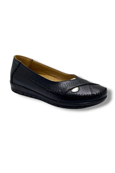 ELLANOR 7031-26 Genuine Laser Leather Anatomical Women's Shoes 35-41
