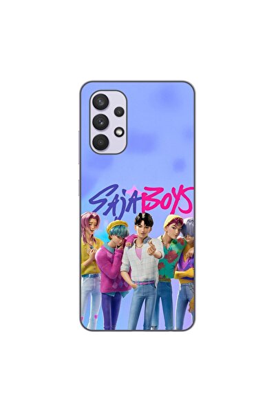 OEM Husa compatibila cu Samsung Galaxy A32 5G Silicon Gel Tpu Model KPop Demo...