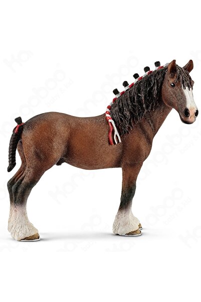 SCHLEICH Figurină cal Clydesdale, Lumea fermei, 3 ani+