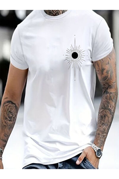 COZYWEAR White Printed Men's T-Shirt