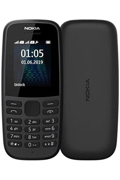 Motorela Mobile Phone 105 Dual Sim Without Camera Black 2g