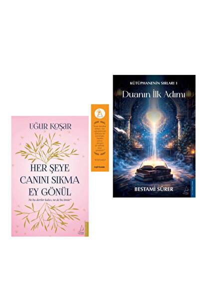 Destek Yayınları Duanın İlk Adımı/Her Şeye Canını Sıkma Ey Gönül/2Kitap Set
