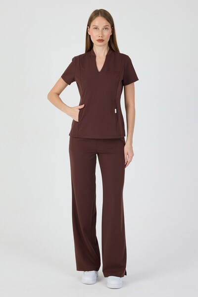 Rhow Bloom Cocoa Scrubs Üst
