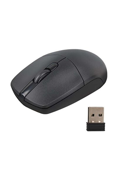 Philips SPK7347B Kablosuz USB 1200DPI Sessiz Optik Mouse Siyah
