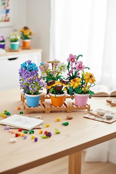 Miniso Max Saksı Bitkileri Sürprizi 83183 – Dekoratif Yapım Seti