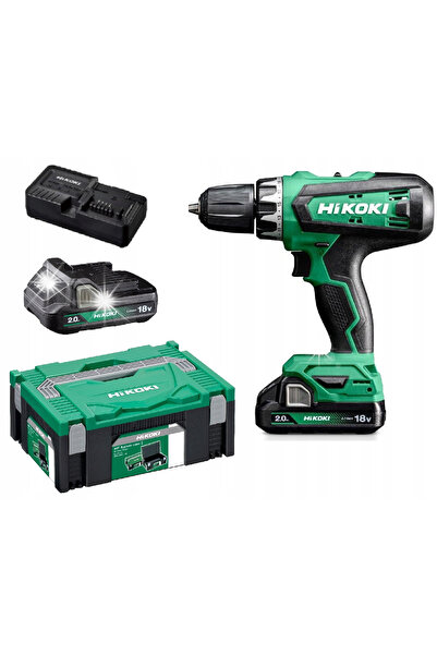 HiKOKI - Hitachi Mașină de găurit și înșurubat cu acumulator 18V 2*2.0AH DS18...