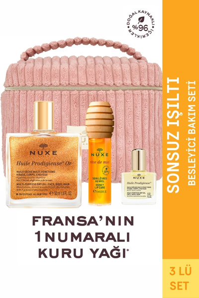 Nuxe Sonsuz Işıltı Besleyici Bakım Seti