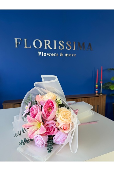 Florissima Yapay Çiçek Buketi – Dekoratif, Hediyelik ve Özel Gün