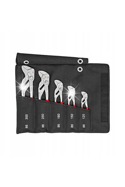 Knipex Set de clești pentru țevi în carcasă, 5 piese