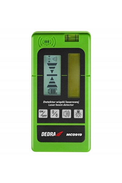 dedra Receptor detector pentru fascicul laser verde roșu, cu buzzer, 50m + su...