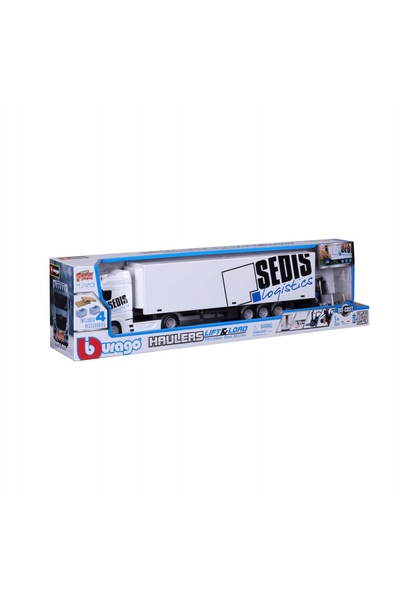 BBURAGO Mercedes Actros Camion cu remorcă 1:43+ WIDLAK