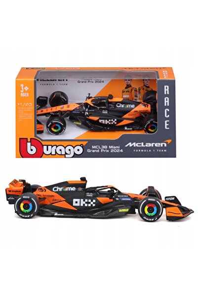 Bburago Junior BOLID F1 McLaren MCL38 2024 Oscar Piastri FORMULĂ 1 1:43 BBURA...