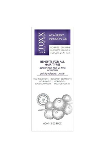 Hair TOXX Hair tox - serum oil with acai fruit for frizz control and shine, 6...