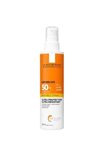 La Roche Posay بخاخ واقي شمس انثيليوس غير مرئي للبشرة الحساسة SPF 50+ من لارو...