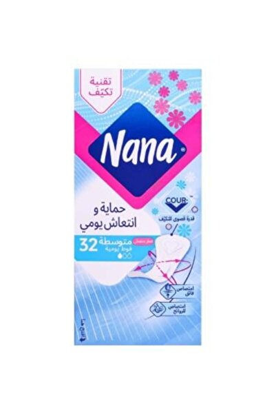 Nana Nana protection and refreshment medium scented daily pads - 32 pads