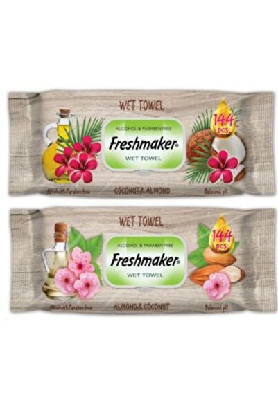 Freshmaker Freshmaker Extra Jumbo Fruit Wet Wipes, 144 Wipes |   1 Piece
