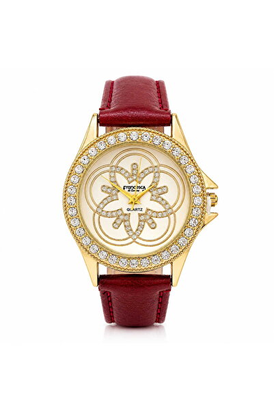 Watch Ceas dama, Casual, Francesca di Geneva, Rosu, FF326