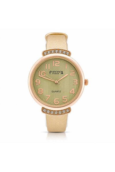 Watch Ceas dama, Casual, Francesca di Geneva, Crem, FF331
