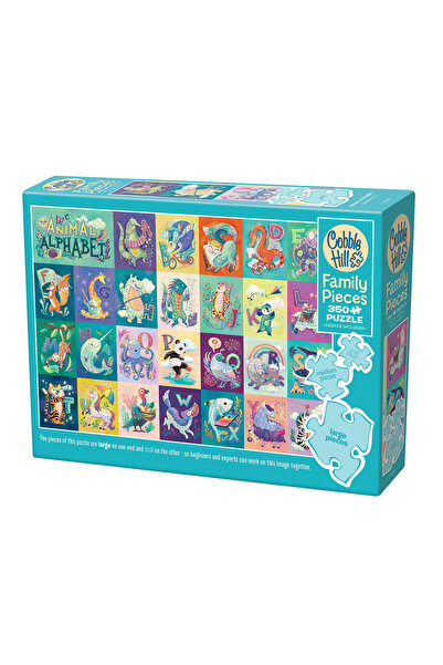 Cobble Hill Alfabetul Animalelor – Puzzle 350 piese