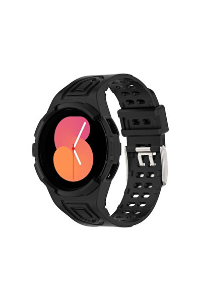 OEM Λουράκι Σιλικόνης Μαύρο για Galaxy Watch4 (Galaxy Watch4/5/6/7/FE/4 Class...