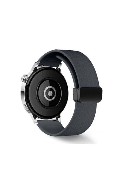 OEM Λουράκι Σιλικόνης με Υφή Λίτσι Hifuture Higear Γκρι