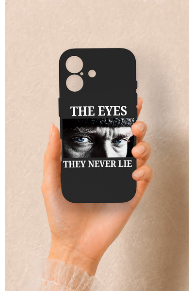 Vip Case iPhone 17 Uyumlu Atatürk Eyes Desenli Silikon Kılıf