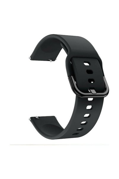 OEM Λουράκι Σιλικόνης Μαύρο (Galaxy Watch 42mm)