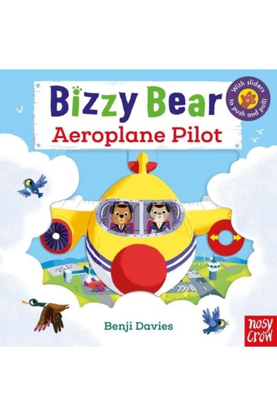 Nosy Crow Carte de activități pentru copii mici - Bizzy Bear: Pilot de avion,...