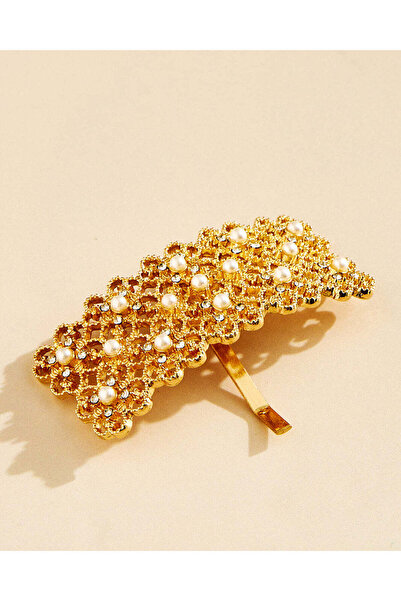 REDTAG Women Gold Hair Clip