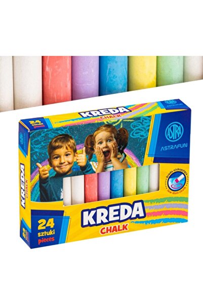 Astra Tablă de cretă Fun 24 bucăți