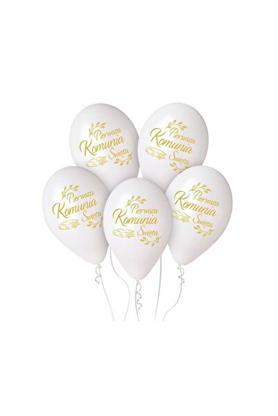 Godan Baloane Premium Helium Prima Împărtășanie Biblia 13" 5 buc