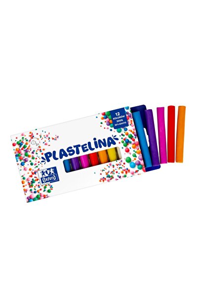 Oxford Plastilina 12 culori 200g