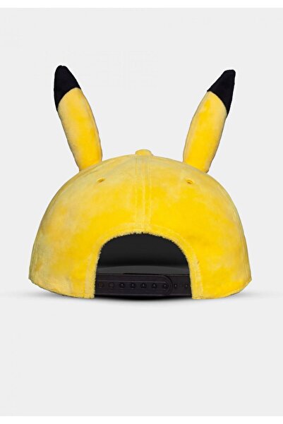 DIFUZED POKEMON - PIKACHU CU ZÂMBET ȘAPCĂ PLUȘATĂ BĂRBĂTESCĂ TIP SNAPBACK