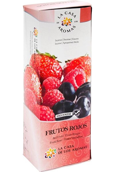 La Casa De Los Aromas Tămâie parfumată tămâie Fructe roșii 20 bucăți