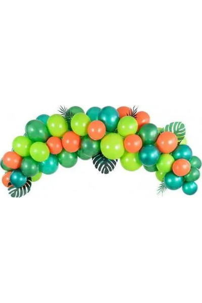 Partydeco Ghirlandă cu baloane - Dino, 200cm, o singură mărime