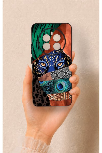 Vip Case Realme 12 4g Compatible Amazon Tiger Pattern Silicone Case