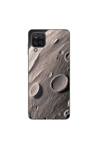 OEM Husa compatibila cu Samsung Galaxy A12 Silicon Gel Tpu Model Moon Surface